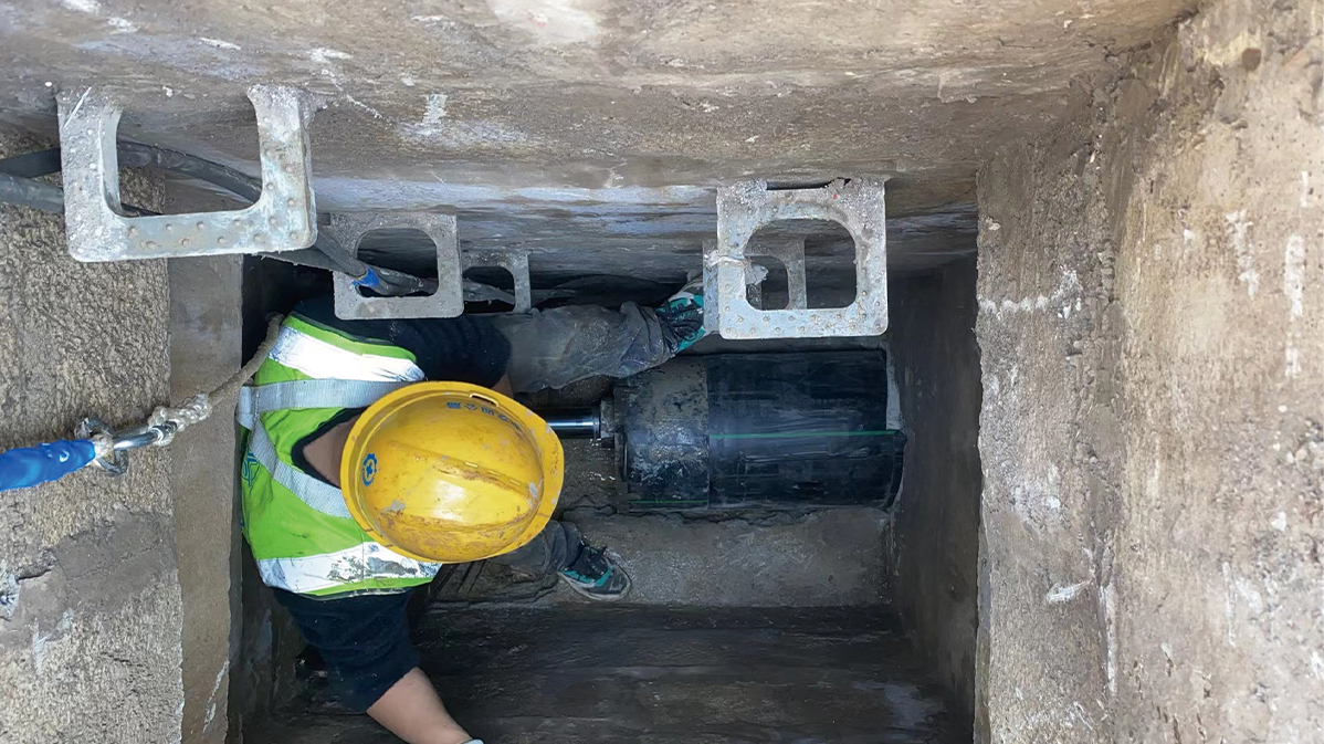 乌什HDPE短管内衬法